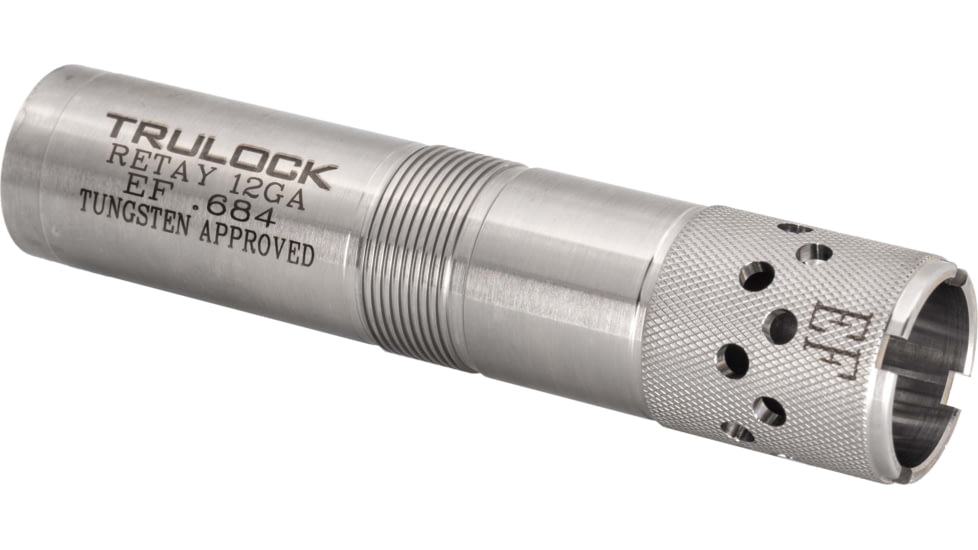 Trulock Retay Sporting Clay, Ported 12 Ga, Silver, Extra Full, SCRTY12684P
