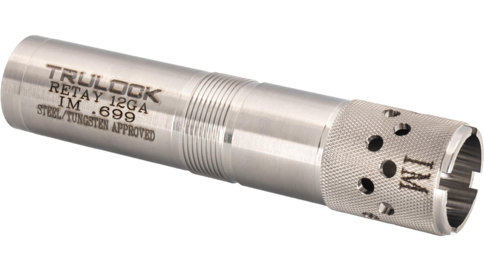 Trulock Retay Sporting Clay, Ported 12 Ga, Silver, Improved Modified, SCRTY12699P