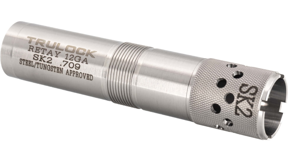 Trulock Retay Sporting Clay, Ported 12 Ga, Silver, Skeet 2, Also Known As Light Modified, SCRTY12709P