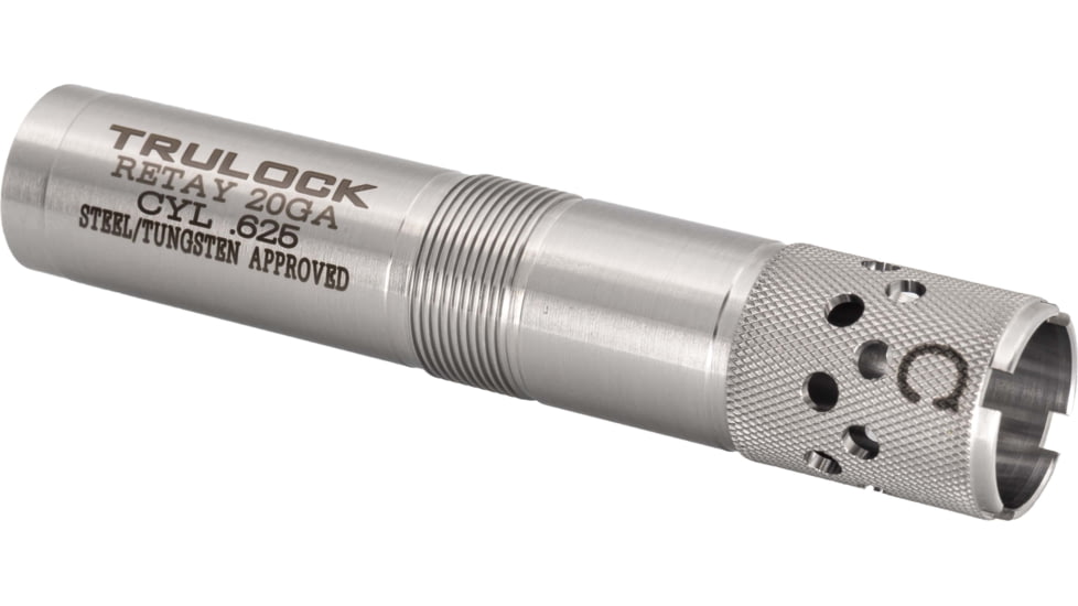 Trulock Retay Sporting Clay, Ported 20 Ga, Silver, Cylinder, SCRTY20625P