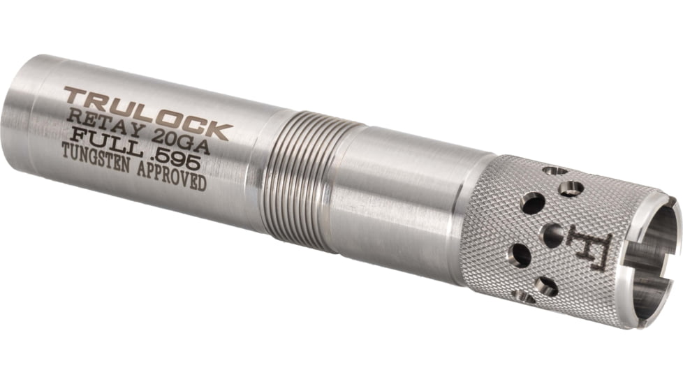 Trulock Retay Sporting Clay, Ported 20 Ga, Silver, Full, SCRTY20595P