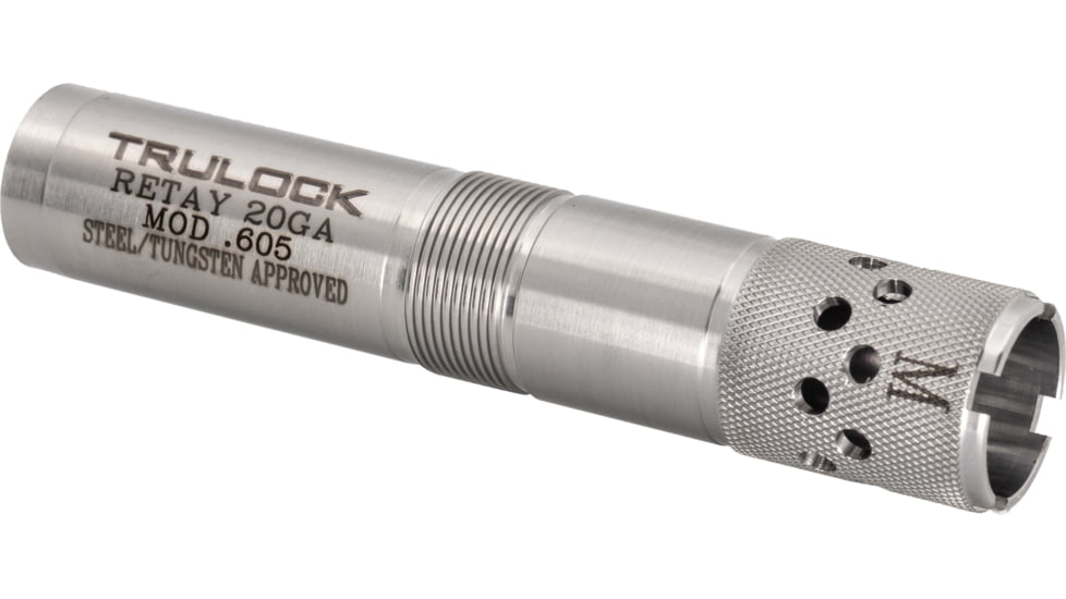 Trulock Retay Sporting Clay, Ported 20 Ga, Silver, Modified, SCRTY20605P