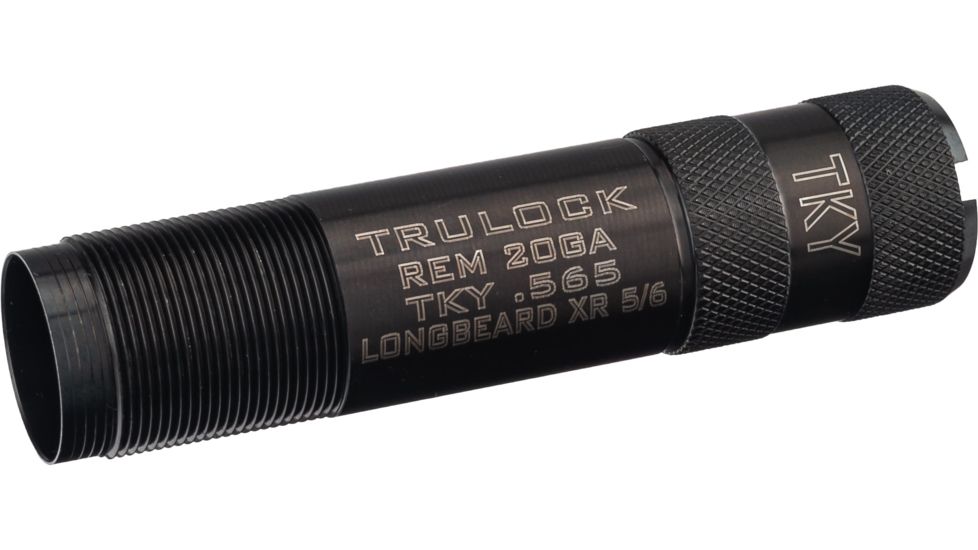 Trulock Winchester Long Beard Choke Tube, Remington 20 gauge, .565, Black, Small, LBREM20656