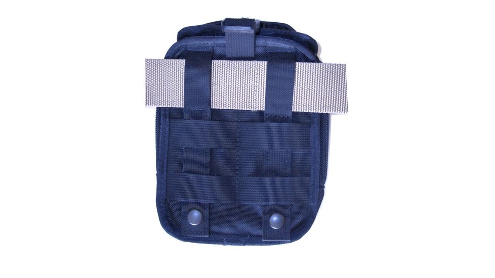 TUFF Products M.O.L.L.E. Front Tactical Back-Up Pouch, Black Nylon, Med Auto 8879-NY
