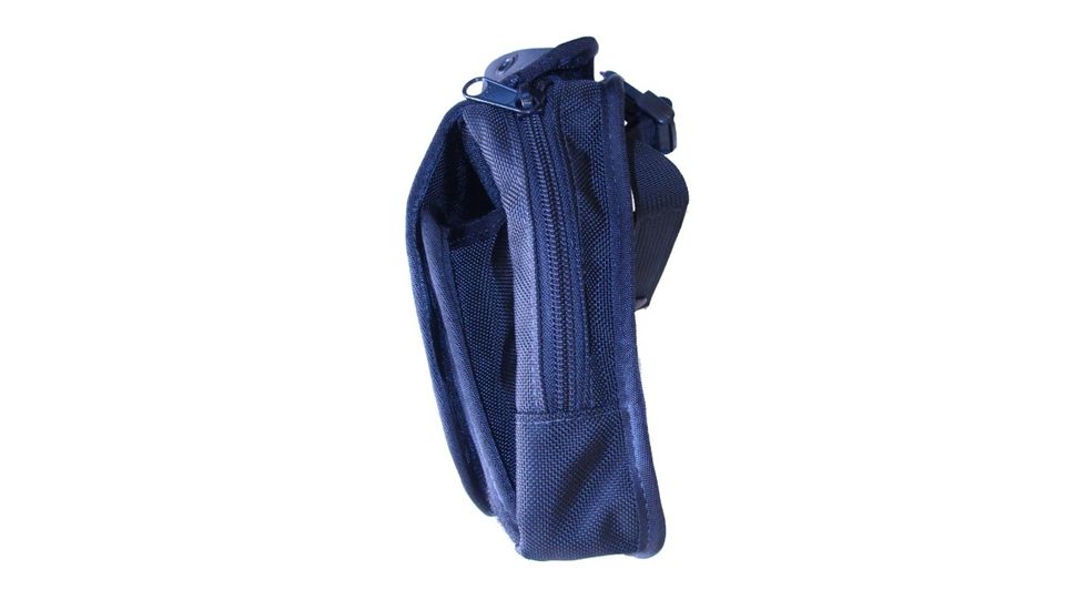TUFF Products M.O.L.L.E. Front Tactical Back-Up Pouch, Black Nylon, Med Auto 8879-NY
