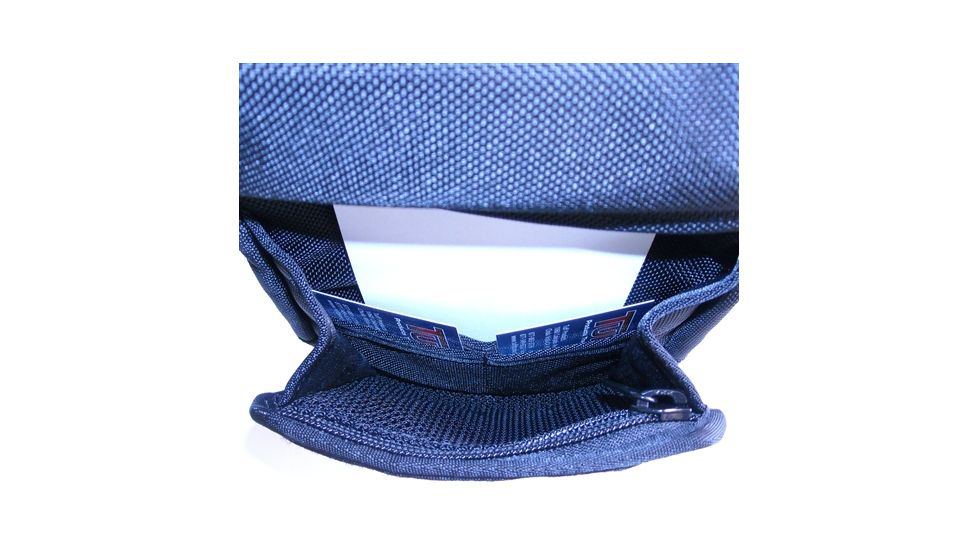 TUFF Products M.O.L.L.E. Front Tactical Back-Up Pouch, Black Nylon, Med Auto 8879-NY