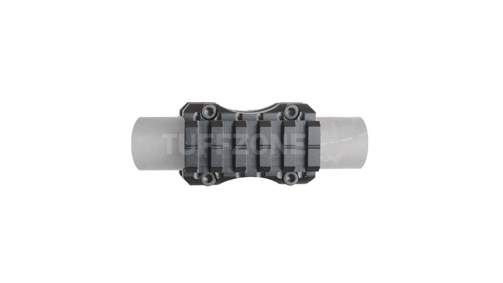 Tuff Zone Double Rail Barrel Mount, 2 Weaver/Picatinny Rails, TZ-M2B