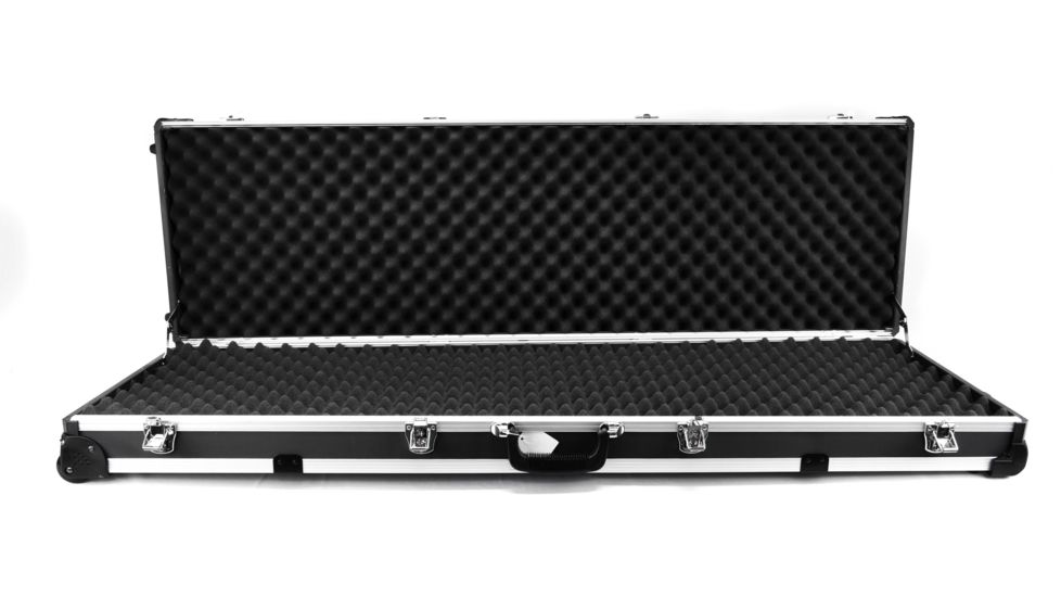 TZ Case Double Rifle Case Black Dot Finish 53in x 15in x 5in TZM0053 BD