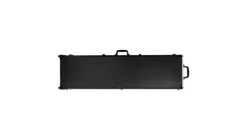 T.Z. Case ProEdge Series Design Double Rifle Case w/ Hexagon Frame - 53x15x4.25, Silver HX0053BS 