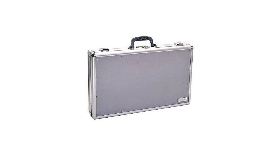 TZ Case Pro-Tech 6 Pistol/Sil. Pistol Case 25x15x4.25, Silver TZ0025SD