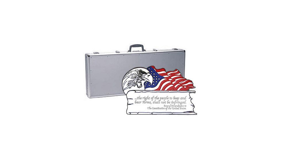 TZ Case Second Amendment Take-Down Shotgun Case 37x15x4.25, Silver, TZ0037SD2