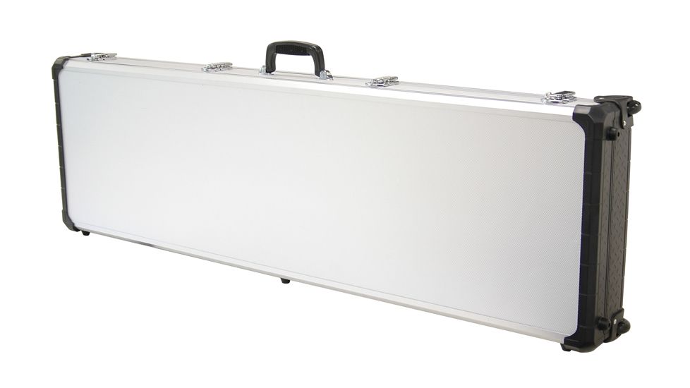 Tz Case Tzm0053sd Double Rifle Case Silver Dot Finish 53in X 15in X 5in