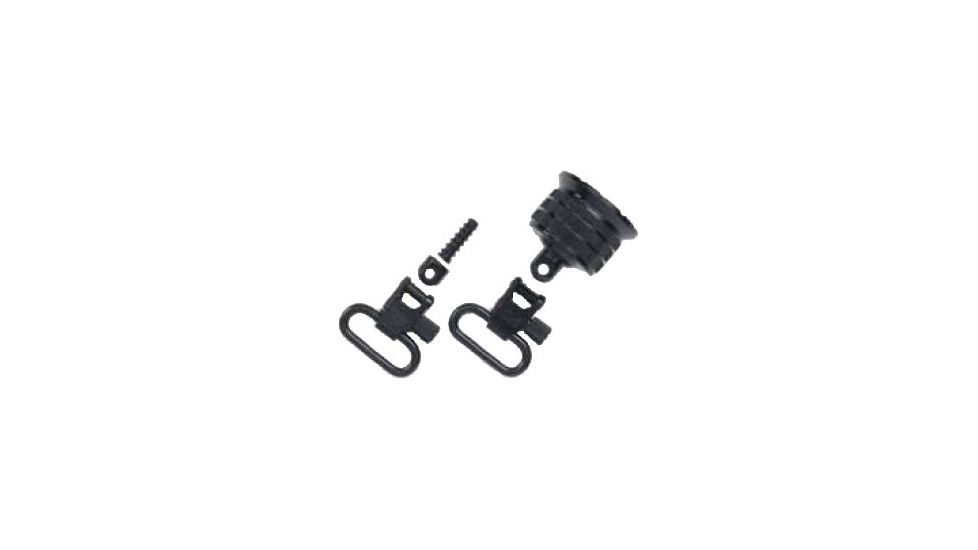Uncle Mike's Sling Swivels - QD BRN-BPS/A5 Cap Set 1in 1830-2