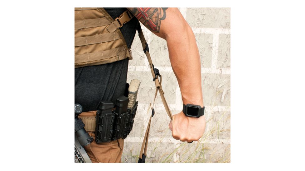 United States Tactical D2 2-Point 1.25in Tactical Sling, QD, Coyote, One Size, UST-SLD00202QD