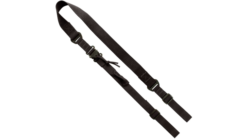 United States Tactical D2 - 2-Point Open Ended Rapid Fit Sling, 1.25in, Black, UST-SLD00201OE