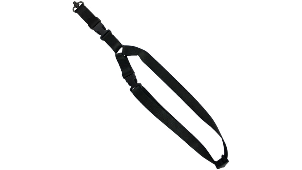 United States Tactical S1 Open Ended Single-Point Tactical Sling, 1.25in, Black, UST-SLS00101OE