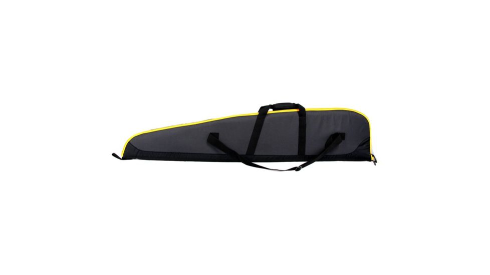 Urban Carry Nylon Rifle Carrying Case, Black / Yellow, 50in x 12in x 2in UC-BAG-RF