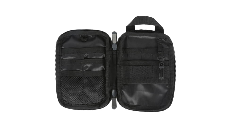 US PeaceKeeper EDC Admin Organizer Pouch, 4"x6", 1000 Denier Nylon, Black, P22045