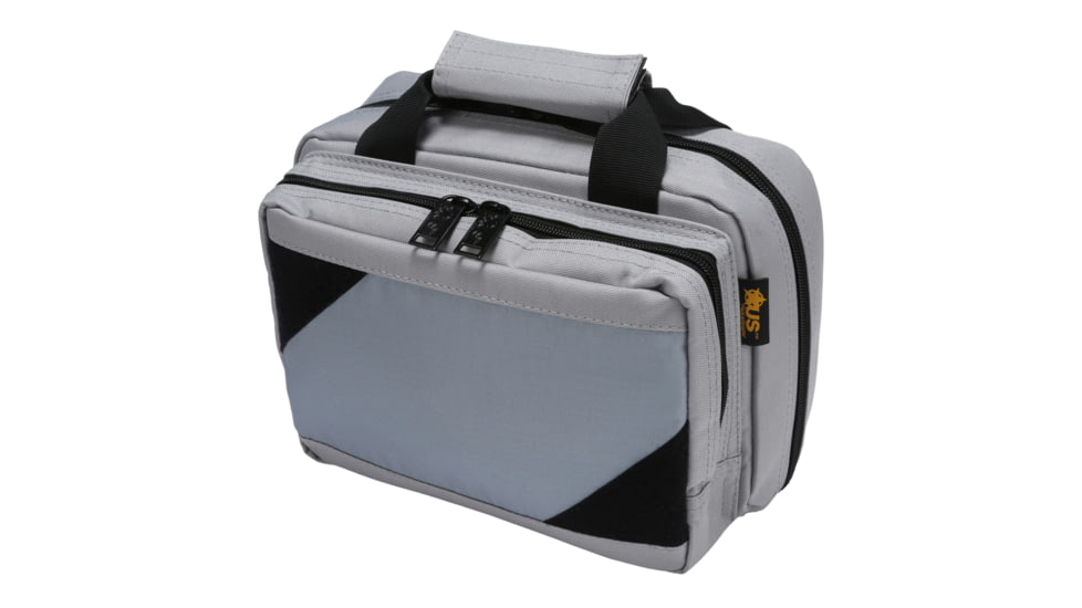 US PeaceKeeper Macro Mini Range Bag, 13.5"x9.5"x3", Ripstop Nylon and 1000 Denier Nylon, Gray, P21301