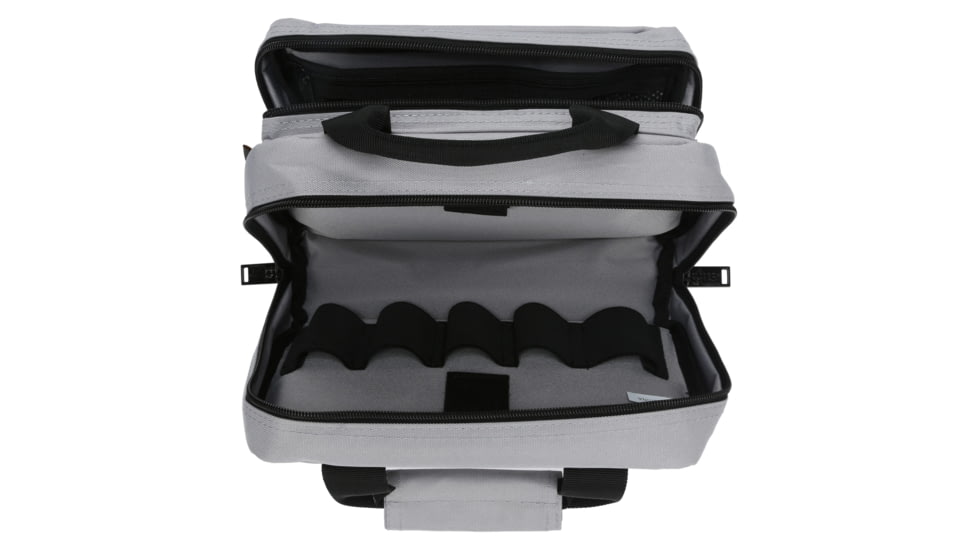 US PeaceKeeper Micro Mini Range Bag, 10.5"x7.5"x3", Ripstop Nylon and 1000 Denier Nylon, Gray, P21201