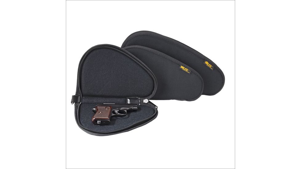 Pistol Case, Black, 9inx6inx1in