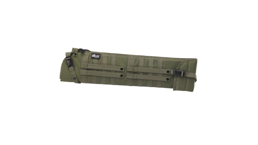 US Peacekeeper Polyester Shotgun Scabbard, OD Green, 34.5in x 7.5in, NSN NO P13135