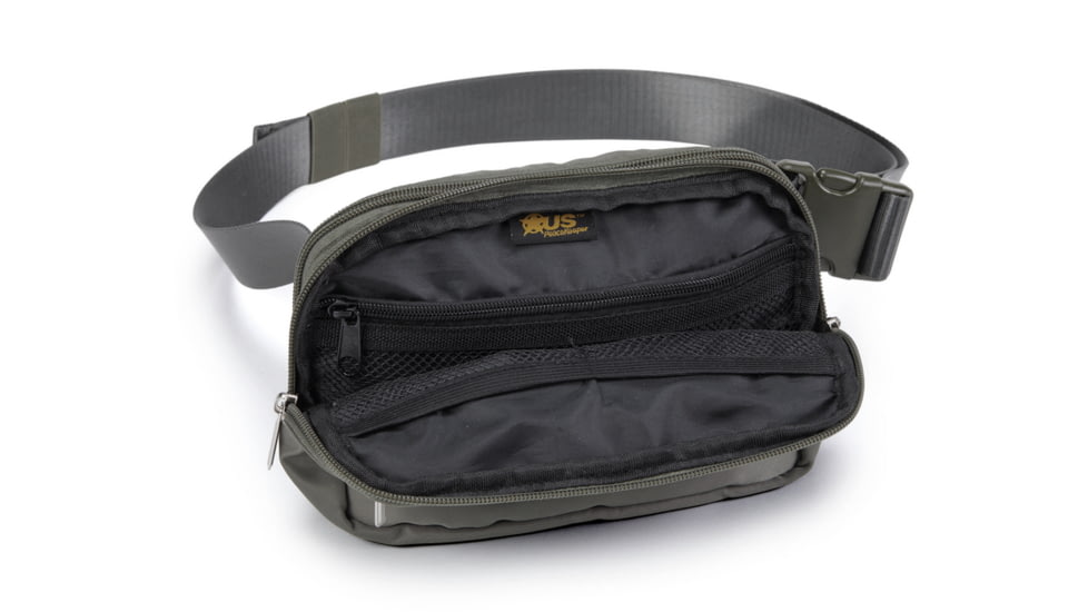 US PeaceKeeper Suburban Sidekick, Fanny Pack, RPET Polyester Construction, 8.25x5.5x2.25