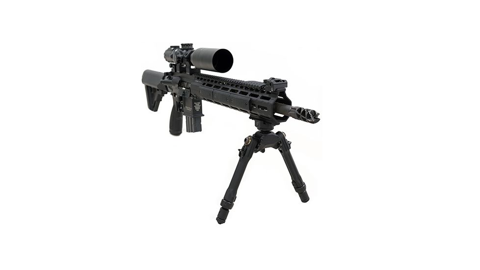 Leapers UTG Pro TBNR Bipod, 7in-9in Center Height, Picatinny, TLUBP02
