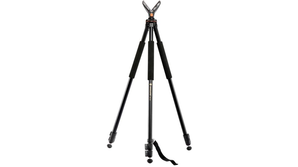 Vanguard PRO T68 Tripod Shooting Stick, 68in, Black 341093