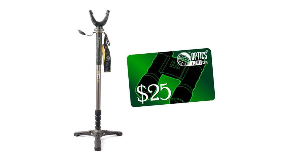 Vanguard VEO 2 Shooting Stick &amp; 25 Dollar OpticsPlanet.com Email Gift Certificate
