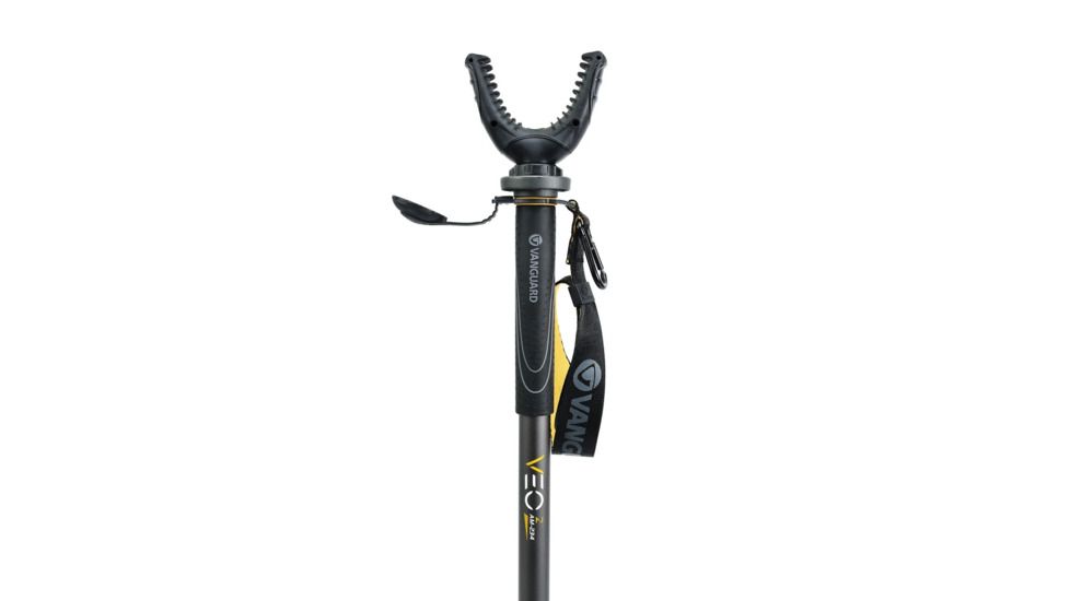 Vanguard VEO 2 Shooting Stick, Black, 4 section, 23mm aluminum leg, 360-degree rotating, wide U-Yoke VEO 2 AM-234TU