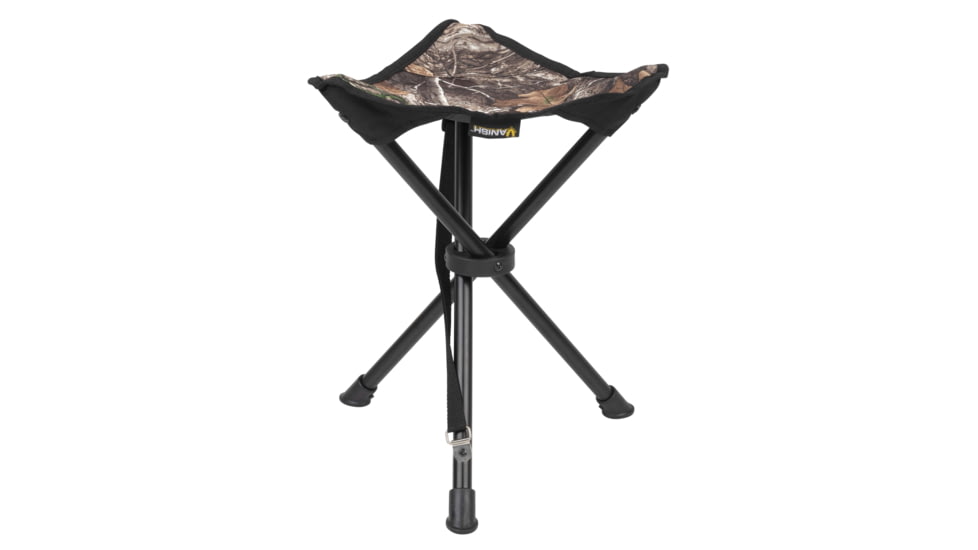 Vanish Camo Tripod Camo Stool, Realtree Edge, 5912