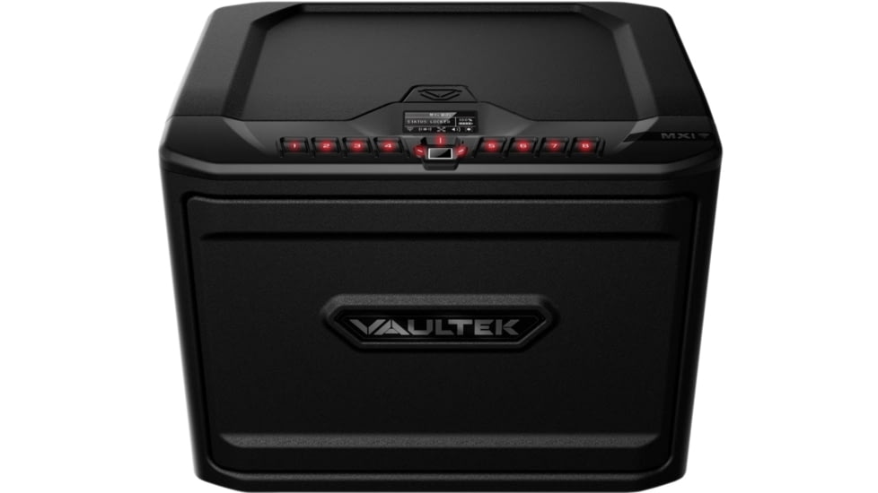 Vaultek Safe NMXi Large Capacity Wi-Fi Rugged Biometric Smart Safe, Black, NMXi-BK