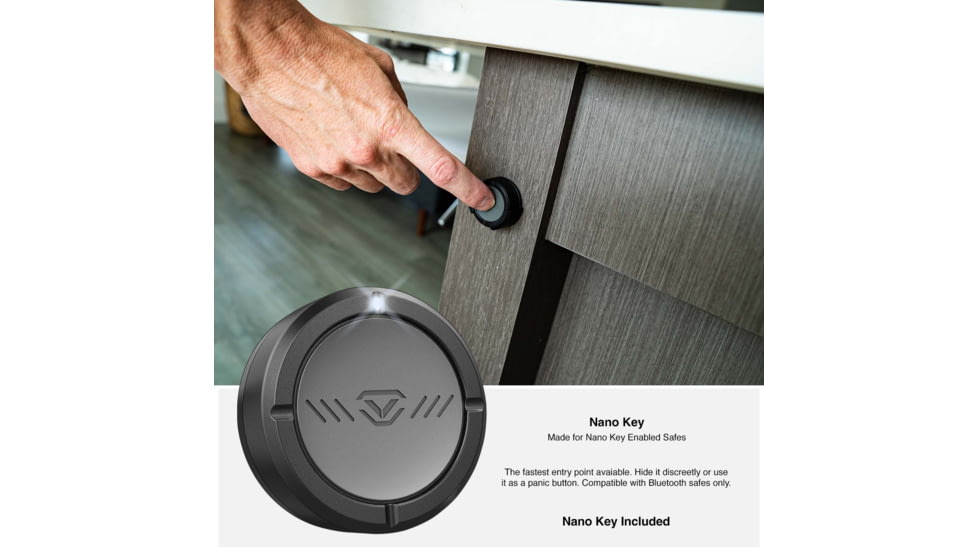 Vaultek Safe NVTi Full Size Rugged WiFi and Biometric Smart Safe, Black, NVTi-BK