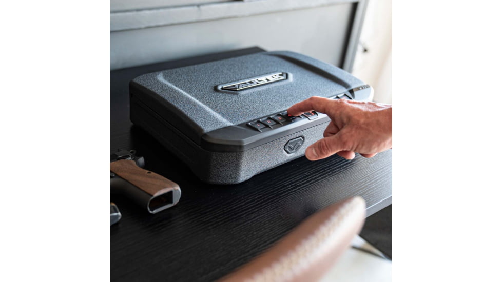 Vaultek Safe NVTi Full Size Rugged WiFi and Biometric Smart Safe, Black, NVTi-BK