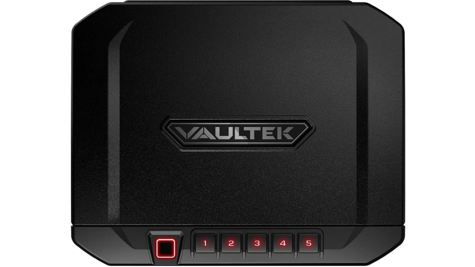 Vaultek Safe Sub-Compact Biometric Bluetooth 2.0 Smart Safe, 10 Series, Black, VS10i-BK