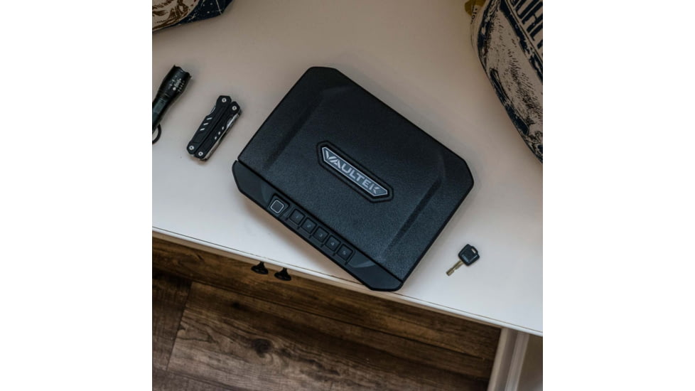 Vaultek Safe Sub-Compact Biometric Bluetooth 2.0 Smart Safe, 10 Series, Black, VS10i-BK