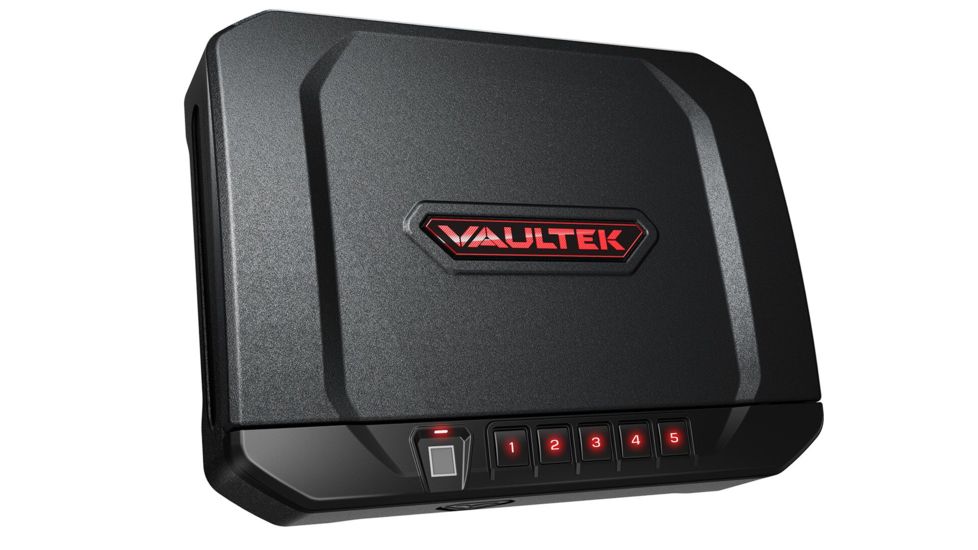 Vaultek Safe VT20i Biometric Bluetooth Pistol Vault, Black, VT20i-BK