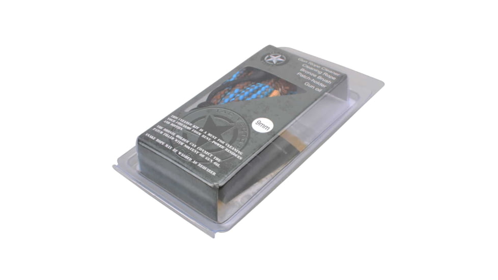 Vector Optics BoreSnake Gun Cleaning Kit, .357cal &amp; 9mm Luger, Black, SCCK-04