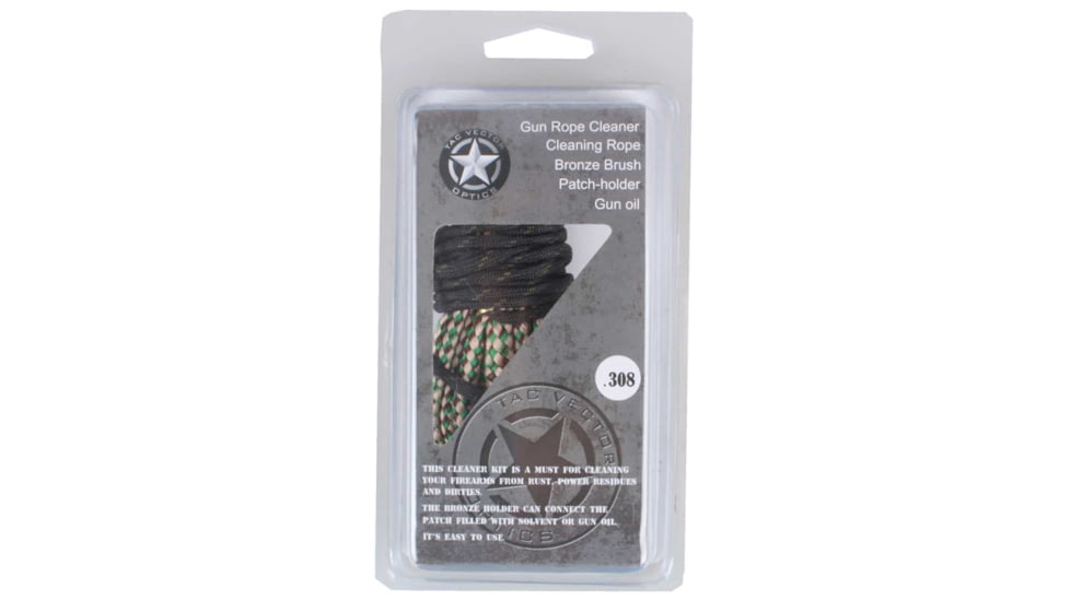 Vector Optics BoreSnake Gun Cleaning Kit, 7.62x51mm NATO/ .308, Black, SCCK-03