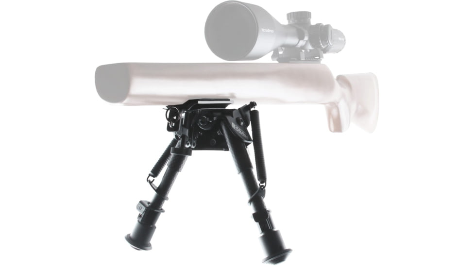 Vector Optics Carbon Fiber Spring Bipod, 6-9in, Black, RSCFP-06