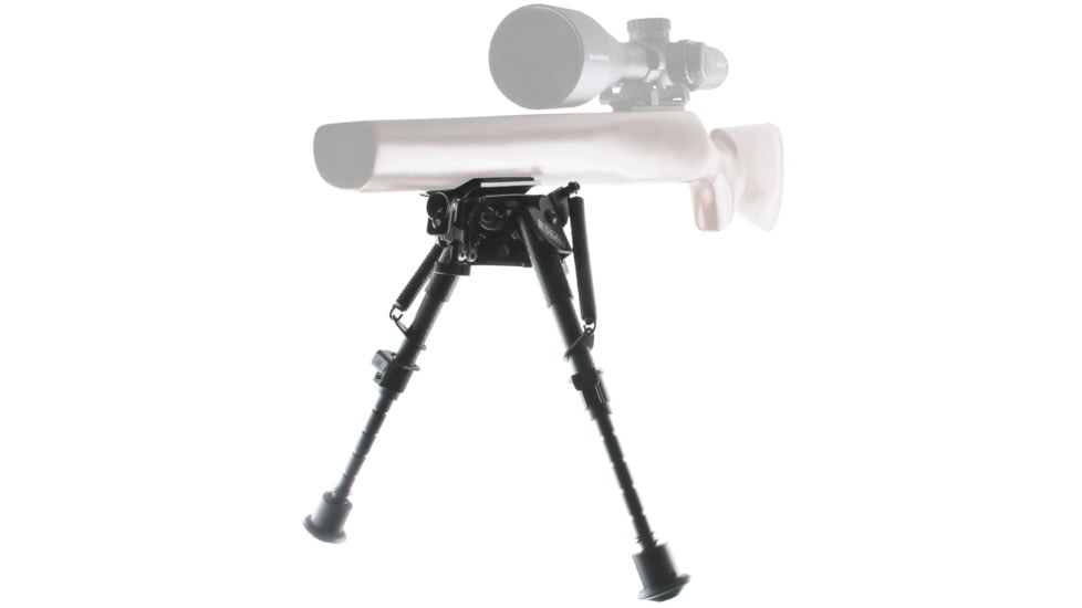 Vector Optics Carbon Fiber Spring Bipod, 6-9in, Black, RSCFP-06