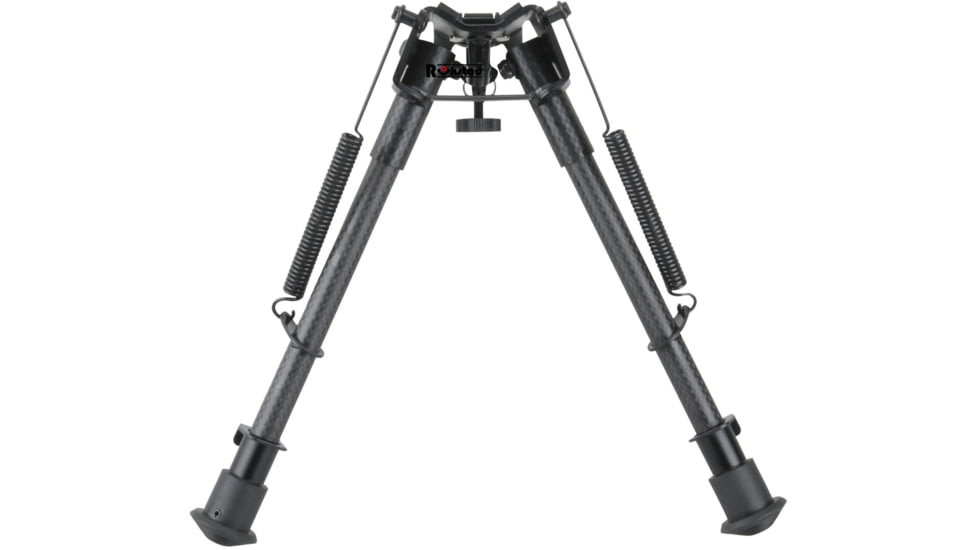 Vector Optics Carbon Fiber Spring Bipod, 9-13.5in, Black, RSCFP-09
