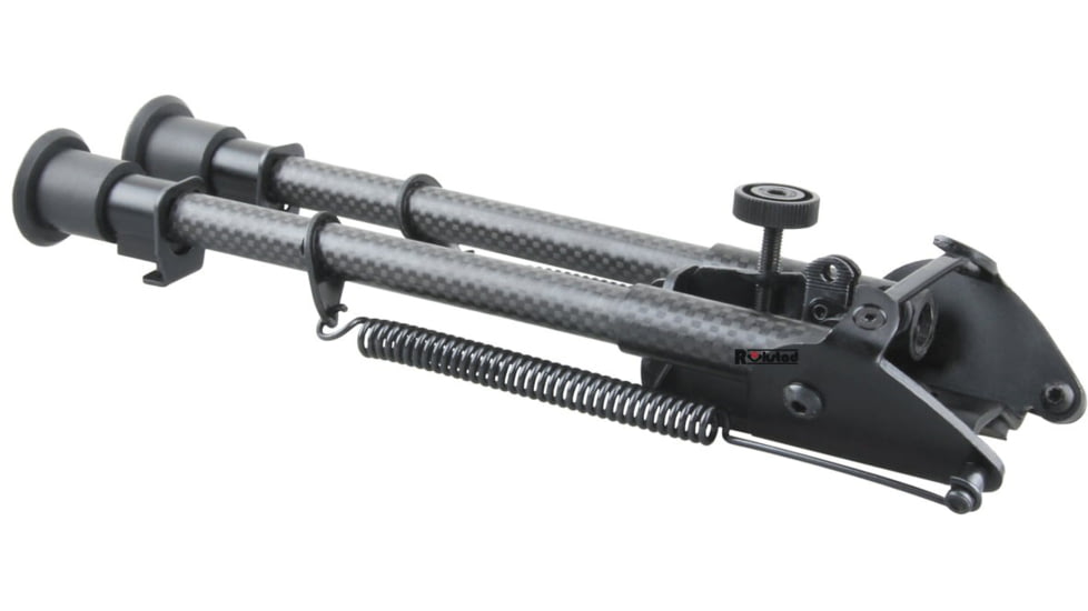 Vector Optics Carbon Fiber Spring Bipod, 9-13.5in, Black, RSCFP-09