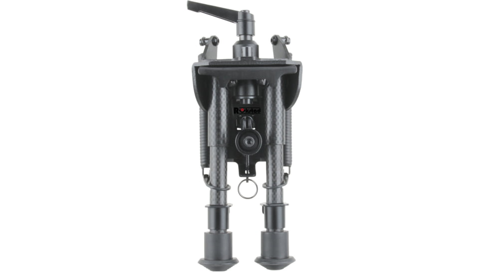 Vector Optics Carbon Fiber Swivel Spring Bipod, 6-9in, Black, RSCFS-06