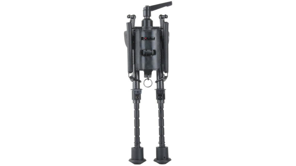 Vector Optics Carbon Fiber Swivel Spring Bipod, 6-9in, Black, RSCFS-06