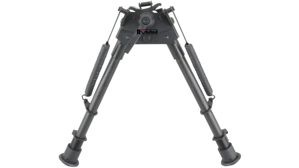 Vector Optics Carbon Fiber Swivel Spring Bipod, 9-13.5in, Black, RSCFS-09