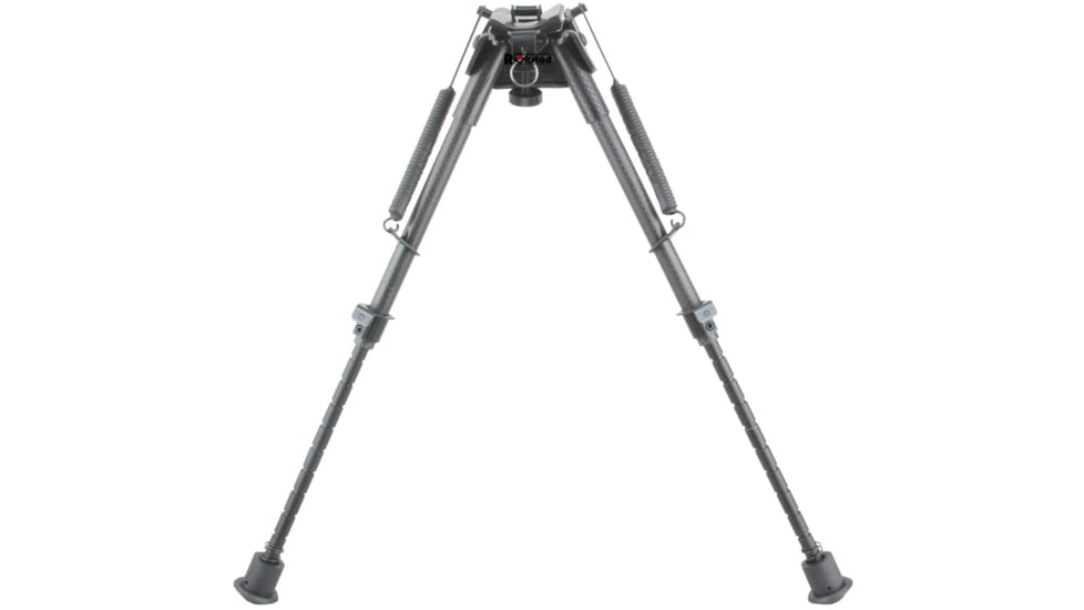 Vector Optics Carbon Fiber Swivel Spring Bipod, 9-13.5in, Black, RSCFS-09