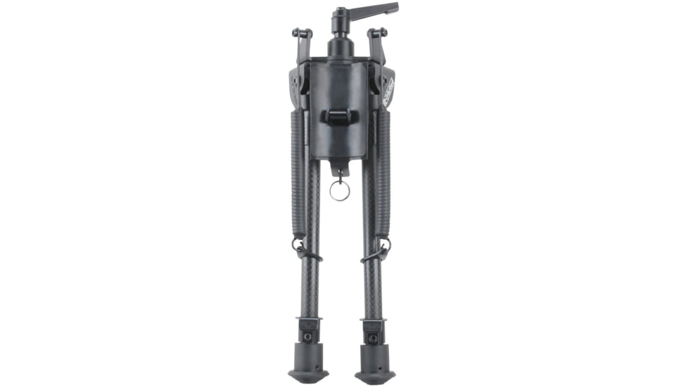 Vector Optics Carbon Fiber Swivel Spring Bipod, 9-13.5in, Black, RSCFS-09