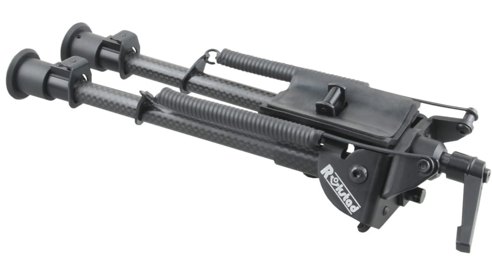 Vector Optics Carbon Fiber Swivel Spring Bipod, 9-13.5in, Black, RSCFS-09